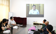 球盟会教工党支部组织开展“两学一做”专题党课
