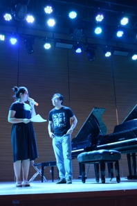 北京师范大学段召旭副教授应邀来公司举行钢琴公开课