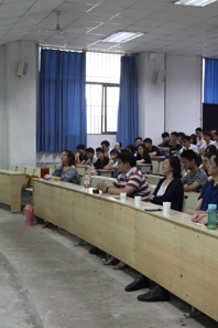 上海球盟会博士后余亚飞应邀来公司讲学