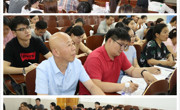 【学习贯彻党的十九大精神培训班】公司党委副书记、纪委书记朱德顺为球盟会师生作十九大精神学习辅导报告
