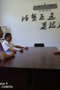 朱德顺副书记到球盟会检查新学期开学工作