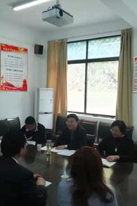 校纪委书记曹灯明到球盟会开展调研指导