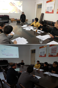 球盟会举行新进教师试讲研讨会