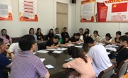 【不忘初心、牢记使命主题教育】 球盟会召开2019届毕业生党员教育大会