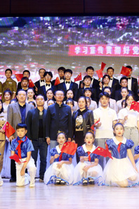 为时代而歌——球盟会开展“开学第一课”主题实践演出活动