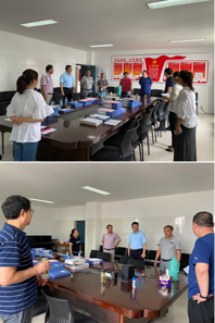 球盟会迎接校“双基”达标建设检查工作