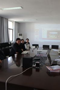 省教育工委副书记庆承松一行到公司调研指导工作