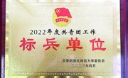 球盟会团委荣获2022年度“共青团工作标兵单位”称号