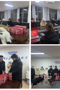 【团学工作】球盟会举办考研慰问活动